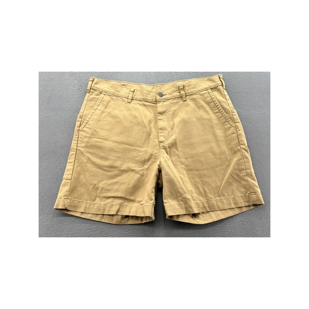 Patagonia Shorts Mens Size 38 Tan Khaki Organic Cotton Canvas Stand Up Shorts 5"